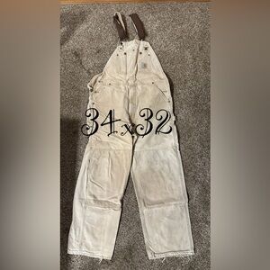 Carhartt Beige Overalls